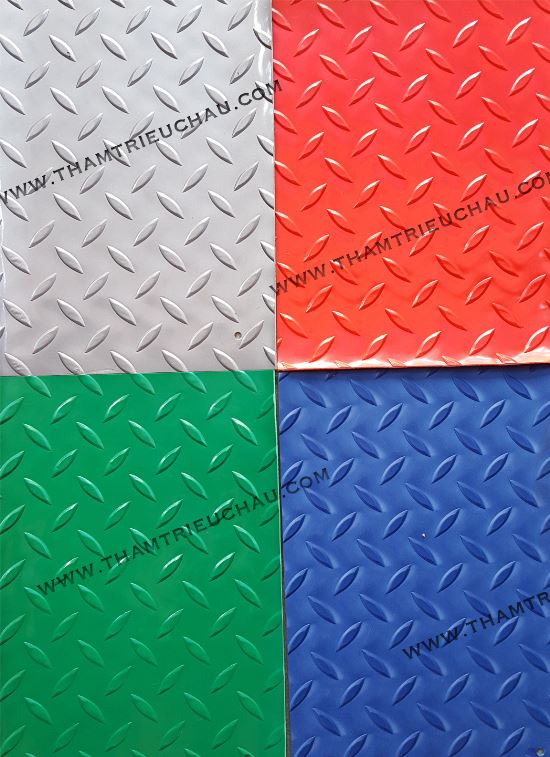 Thảm nhựa thoi lá Trung Quốc - 1