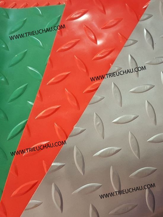 Thảm nhựa thoi lá Trung Quốc - 3